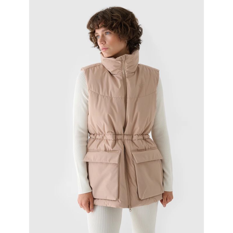 Women's down vest with synthetic filling 4F 4FWAW24TVJAF135-83S *Kategoria tymczasowa Your Sports Performance