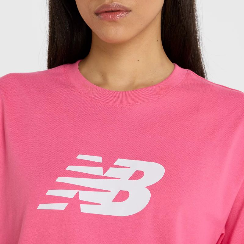 New Balance Sport Jersey Relaxed Logo W T-shirt WT43583DAB Clothing/Lifestyle/T-shirts/New Balance New Balance