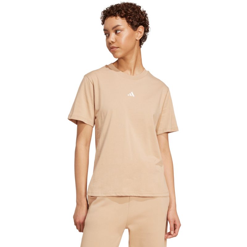 adidas Essentials Small Logo Cotton T-shirt W JY4963 Clothing/Lifestyle/T-shirts Adidas