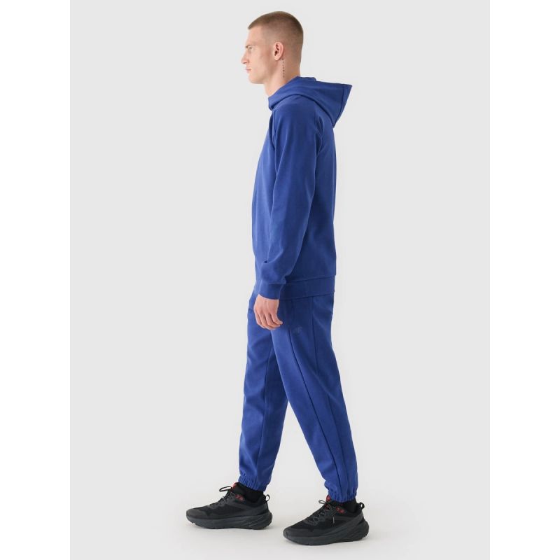 Men's sweatshirt with hood, open, 4F 4FRAW24TSWSM2050-31S 4f
