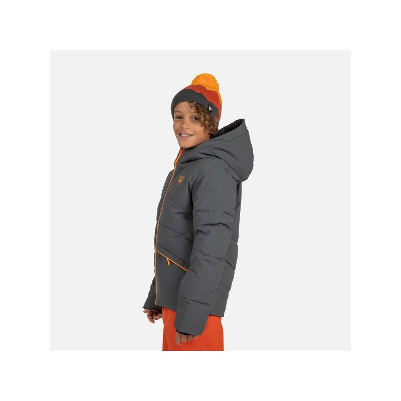 Rossignol Boy Siz Jkt Jacket Gray Rossignol