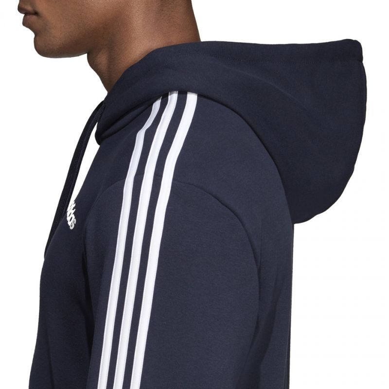 Sweatshirt adidas Essentials 3 Stripes Pullover French Terry black M DU0499 Clothing/Training Adidas
