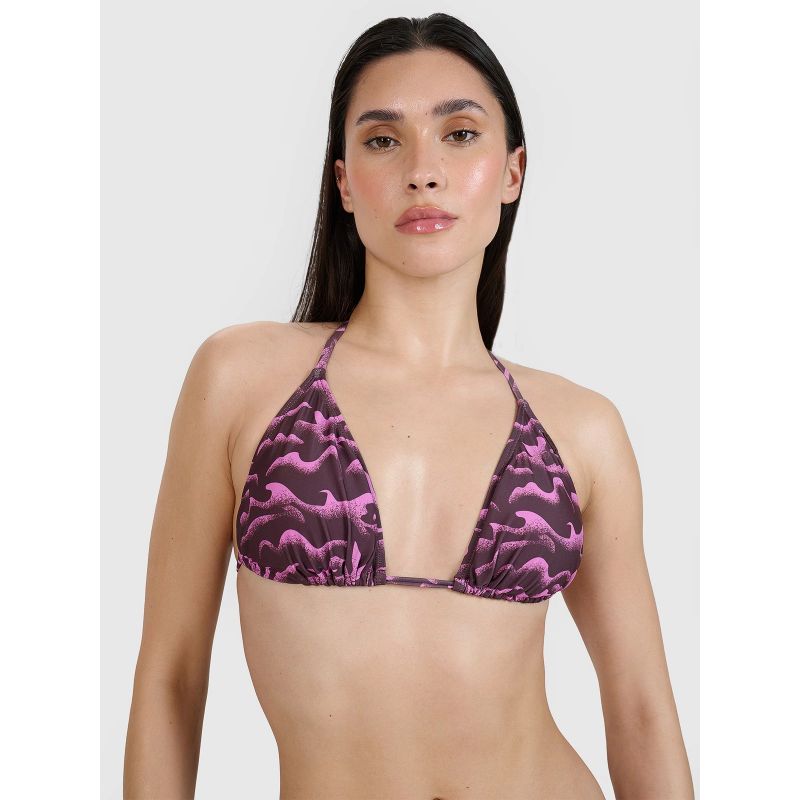 Women's Halter Bikini Top 4F 4FWSS25UBKTF075-50A *Kategoria tymczasowa Your Sports Performance