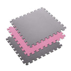 Multipack One Fitness MP10 puzzle mat pink and gray 9 pieces 10 mm In preparation Your Sports Performance