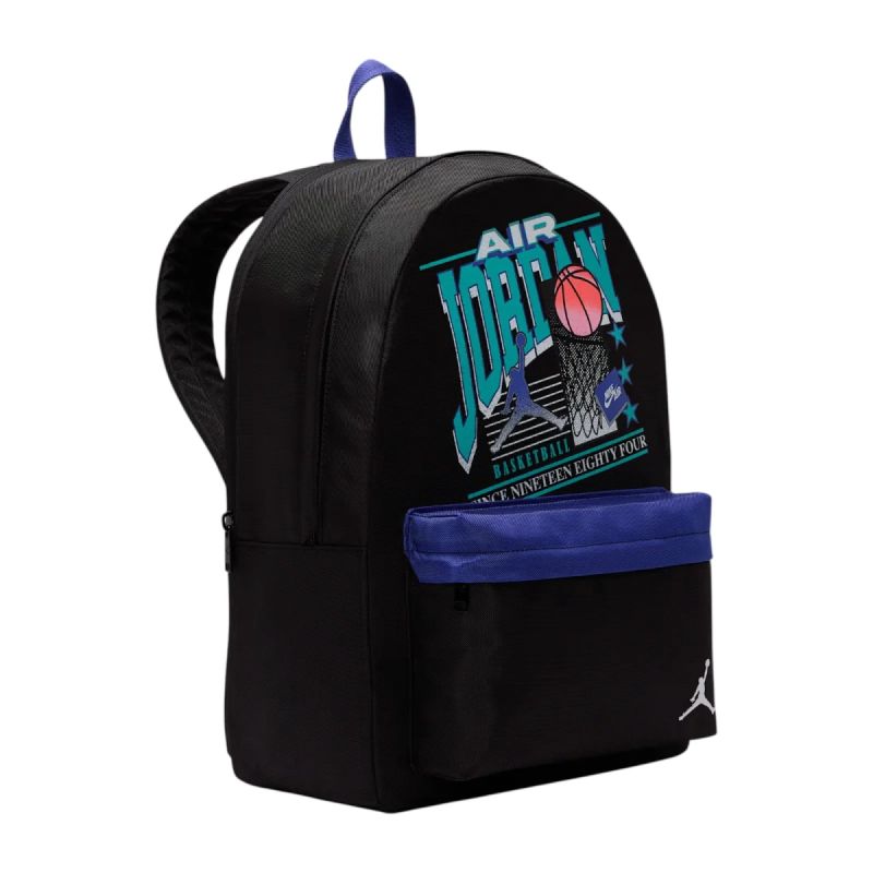 Air Jordan black sports school backpack for training - MA9119-K90 Akcesoria i sprzęt koszykarski/Torby i plecaki Your Sports Performance