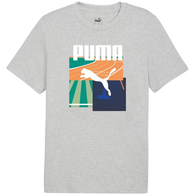 Puma Graphics Summer Sports Tee II M 627909 04 Clothing/Lifestyle/T-shirts Puma