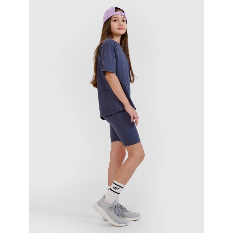 Girls' cycling leggings 4F 4FJWSS25TSTIF001-22S *Kategoria tymczasowa Your Sports Performance