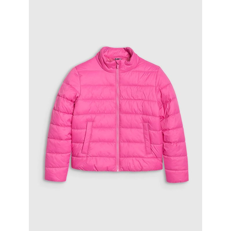 Girls' down jacket with synthetic filling 4F 4FJWSS25TDJAF515-54S *Kategoria tymczasowa Your Sports Performance
