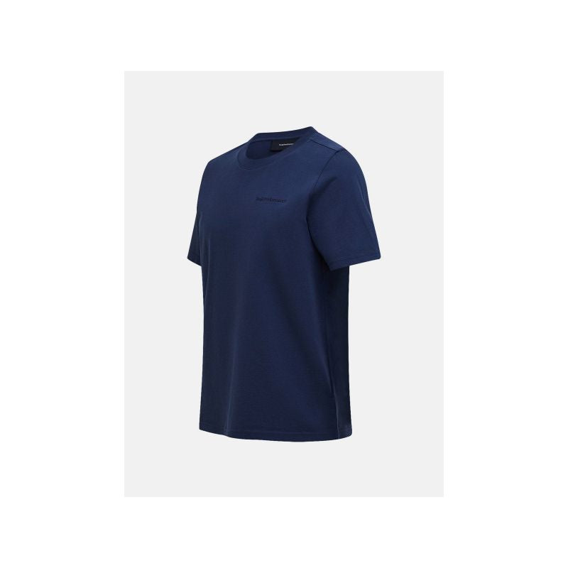 PEAK PERFORMANCE M Original Small Logo Tee Navy Blue