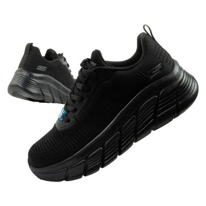 Skechers Bobs B Flex women's sneakers fashionable black Skechers