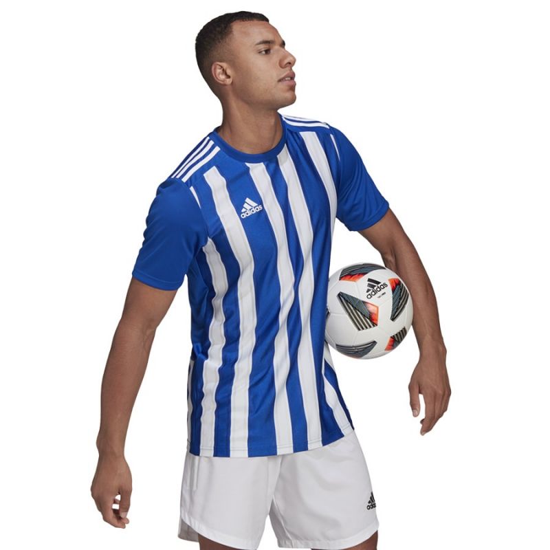Tee adidas Striped 21 JSY M GH7321 Clothing/Football Adidas