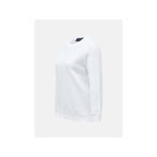 Peak Performance Women's W Original Small Logo Crew Sweatshirt White