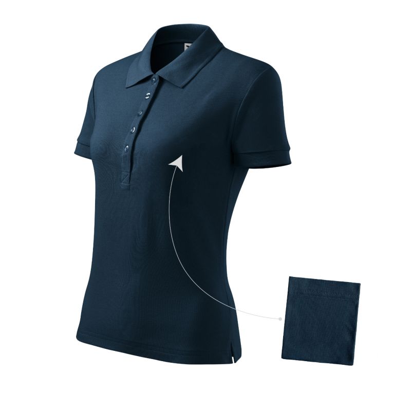 Malfini Cotton polo shirt W MLI-21302 navy blue Clothing/Lifestyle/T-shirts/Malfini Malfini