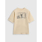 Boy's oversize T-shirt with print 4F 4FJRAW25TTSHM3208-12S *Kategoria tymczasowa Your Sports Performance