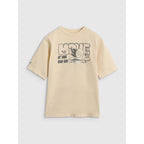 Boy's oversize T-shirt with print 4F 4FJRAW25TTSHM3208-12S *Kategoria tymczasowa Your Sports Performance