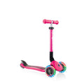 3-wheel scooter Globber Foldable Lights Fuchsia Jr 437-110 Accessories/Skating/Hulajnogi Your Sports Performance