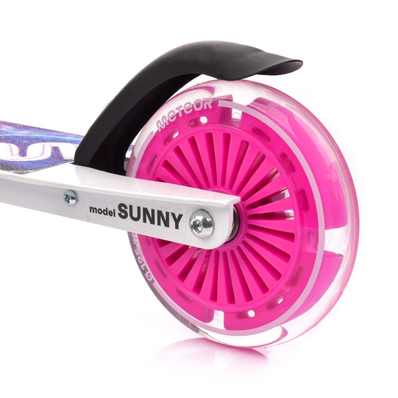 Meteor Sunny Nebula Scooter 17498 Pink Accessories/Skating/Hulajnogi/Traditional/Unisex/pozostałe Your Sports Performance
