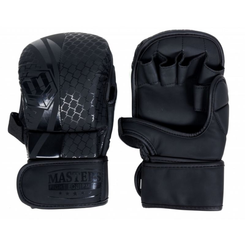 MMA Gloves Masters Gfs-Matt-Black 011202-01M Accessories/Gloves Your Sports Performance