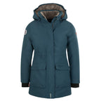 Trollkids Girls Alesund Coat Children's Waterproof Hooded Down Jacket Winter Navy Blue (301-142) Trollkids