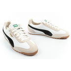Puma Arizona Retro Beige Leather Unisex Women's Sports Shoes