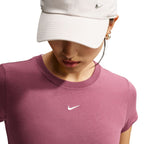 Nike Sportswear Chill Knit Women's T-Shirt Pink FV5508 654