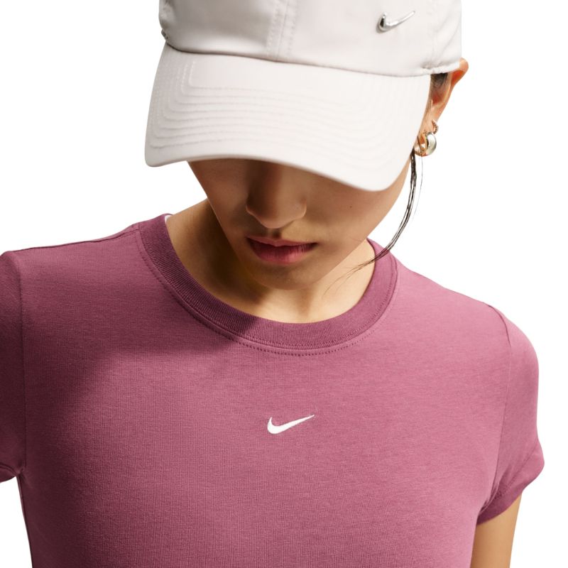 Nike Sportswear Chill Knit Women's T-Shirt Pink FV5508 654