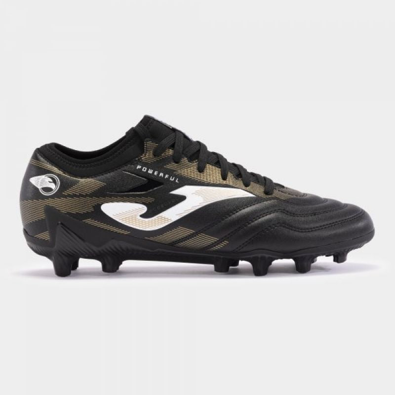 POWERFUL 2401 BLACK GOLD FIRM GROUND Footwear/Football Your Sports Performance