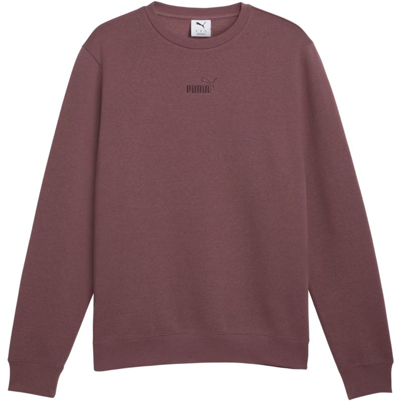 Men's Puma ESS Small No.1 Logo Brown Sweatshirt 692913 91