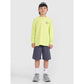 Boy's oversize longsleeve with print 4F 4FJWSS25TLONM435-45S *Kategoria tymczasowa Your Sports Performance