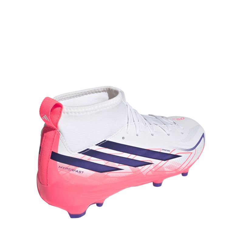 adidas F50 Hyperfast League Mid FG KK1316 Kids' Soccer Shoes