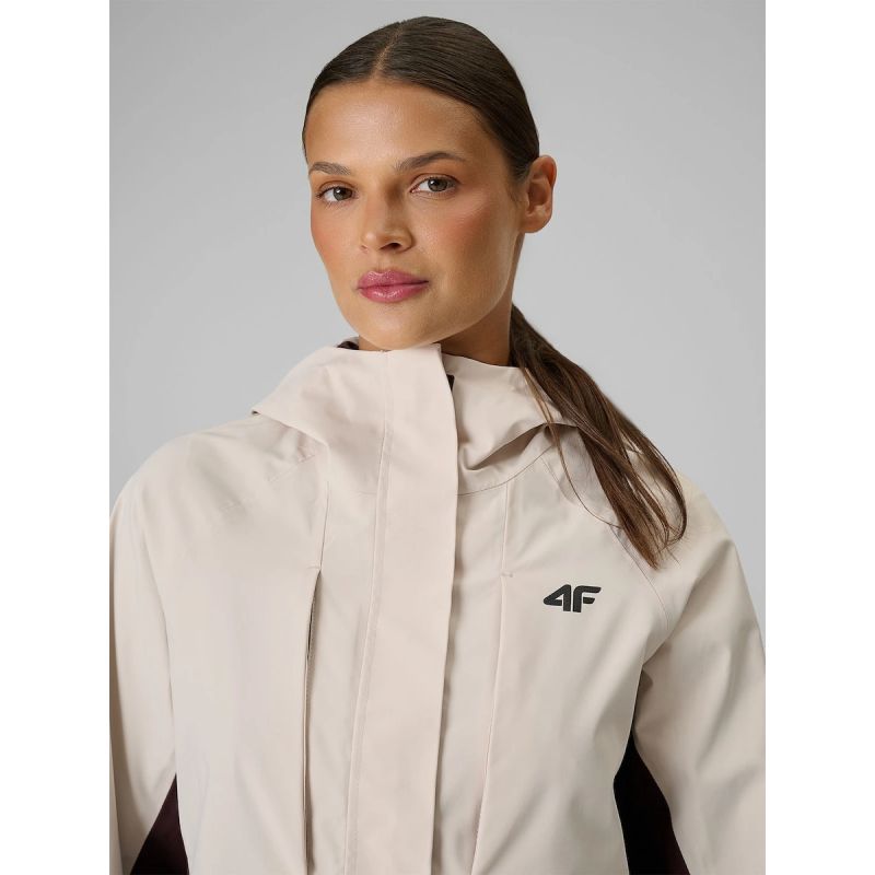 Women's trekking jacket 10000 membrane 4F 4FRAW26TTJAF1367-12S