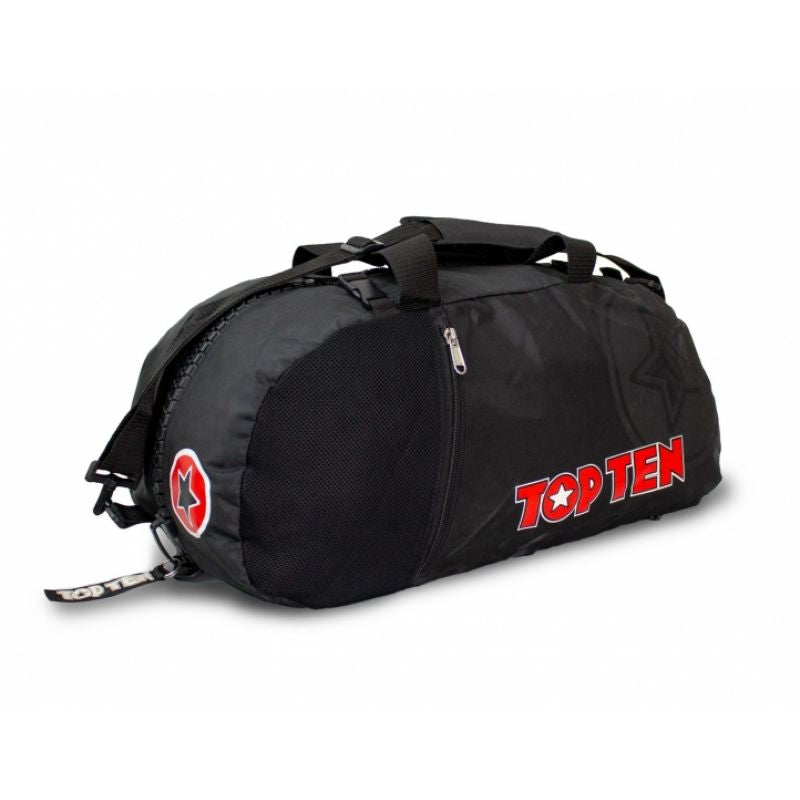 TOP TEN sports bag with backpack function 55 x 29 x 27 cm TOR-P6A black (PRICE CHANGE) In preparation Your Sports Performance