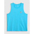 Men's regular sleeveless T-shirt with print 4F 4FRSS26TSLEM366-10S