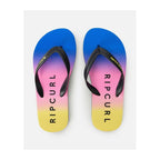 RIP CURL Lazed Fade Bloom Open Toe Beach Flip-Flops - Bo Turquoise