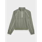 Women's cropped transition jacket with a stand-up collar 4F 4FRSS24TTJAF0886-44S *Kategoria tymczasowa Your Sports Performance