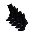 Men's socks 4F M481 5-pack deep black 4FWMM00USOCM481 20S