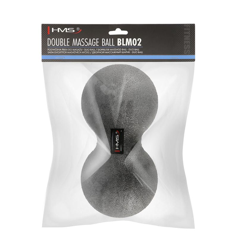 Double massage ball / Duo Ball HMS BLM02 12 * 24CM Accessories/Training equipment/Masażery Your Sports Performance