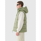 Men's down vest with natural filling 4F 4FWAW24TVJAM148-43S 4f