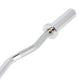 Olympic bar 120cm with clamps lock jaw blac GOL160