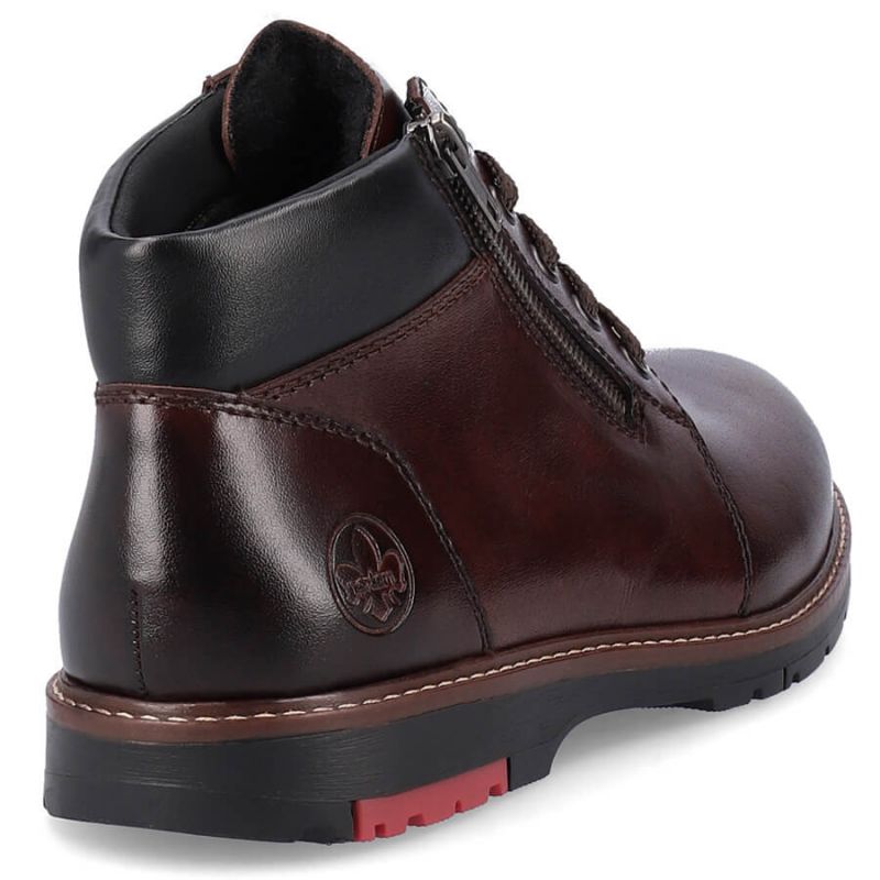 Comfortable leather boots insulated with wool Rieker M RKR625 brown Footwear/Outdoor/Rieker Your Sports Performance
