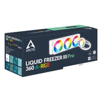 ARCTIC WAK Liquid Freezer Pro III 360 A-RGB Liquid Cooling (White) Chłodzenie/Chłodzenie - akcesoria do chłodzenia wodnego Your Sports Performance