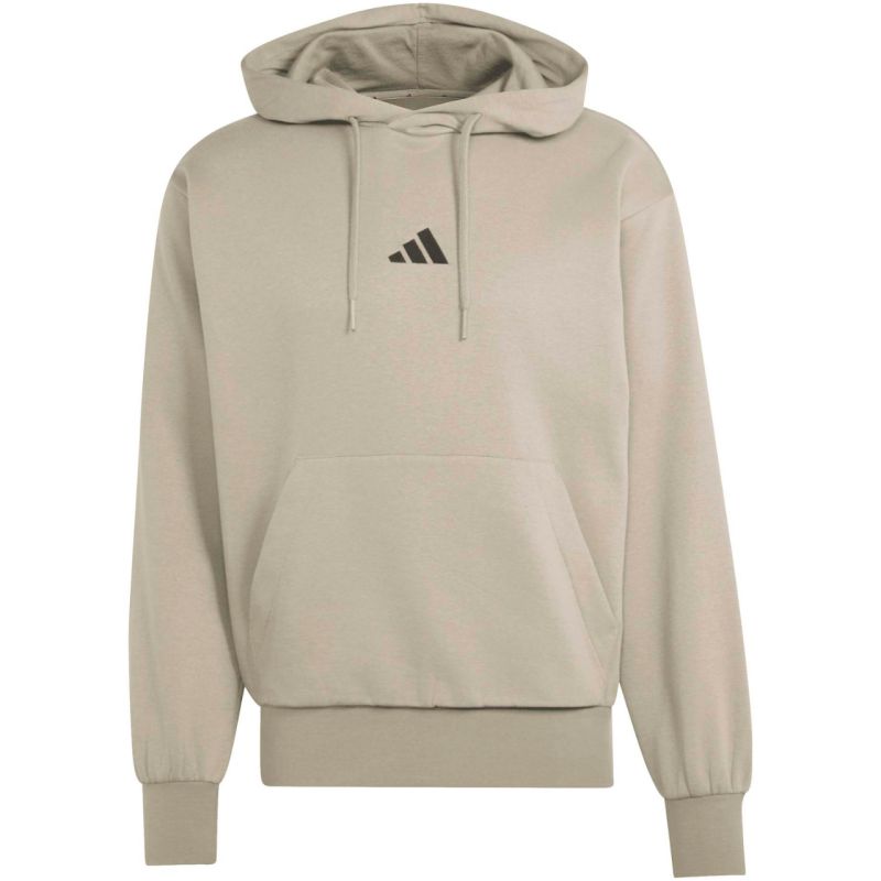 Men's adidas Essentials Feelcozy Hoodie Beige KF2361
