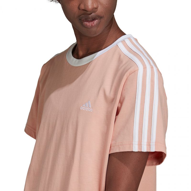 Adidas Essentials 3-Stripes Tee W H10203 Clothing/Outdoor/T-shirts with short sleeves Adidas