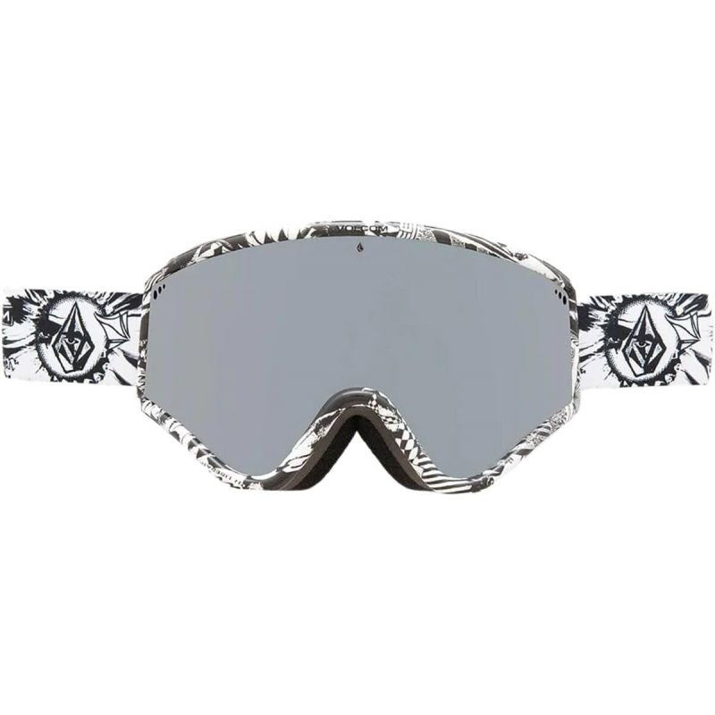 Volcom YAE OP ART/SILVER CHROME UV protection snowboard goggles women/men gray (VG0722318) Accessories/Skiing/Gogle/Volcom Your Sports Performance