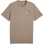 Men's Puma Graphics 2 Color Small No. 1 Logo Tee Beige 684717 94