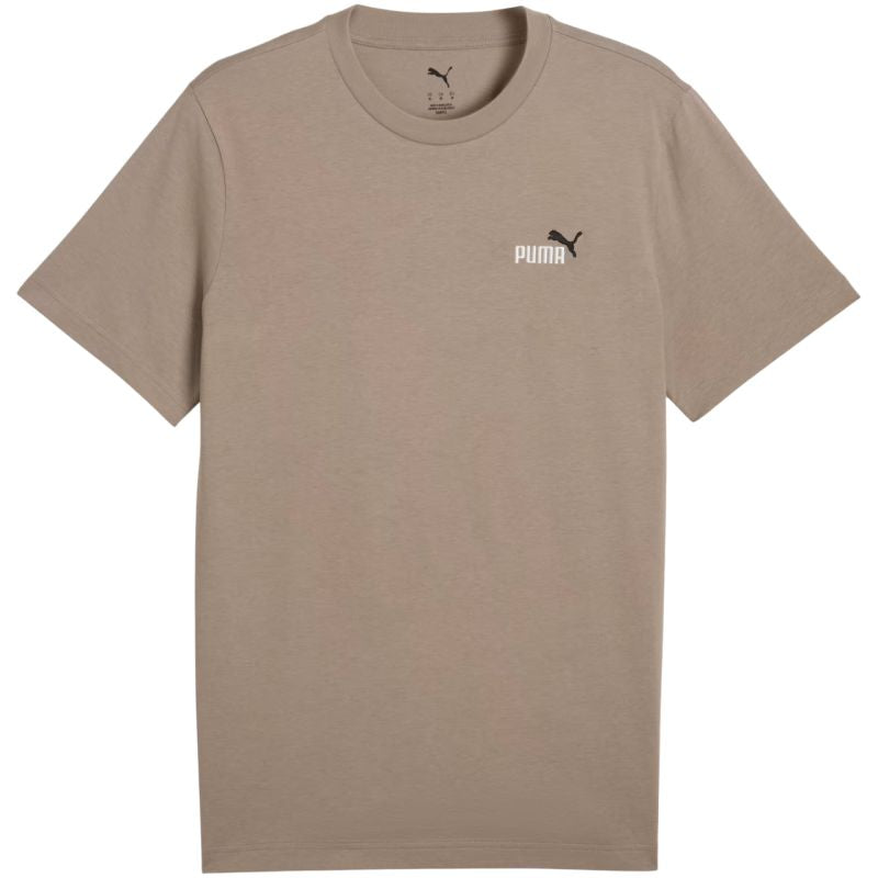 Men's Puma Graphics 2 Color Small No. 1 Logo Tee Beige 684717 94