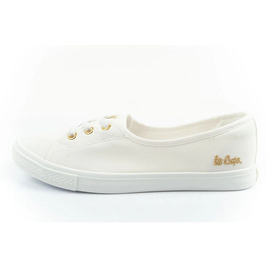 Lee Cooper shoes women's sneakers sporty white slip-on ballet flats Lee Cooper