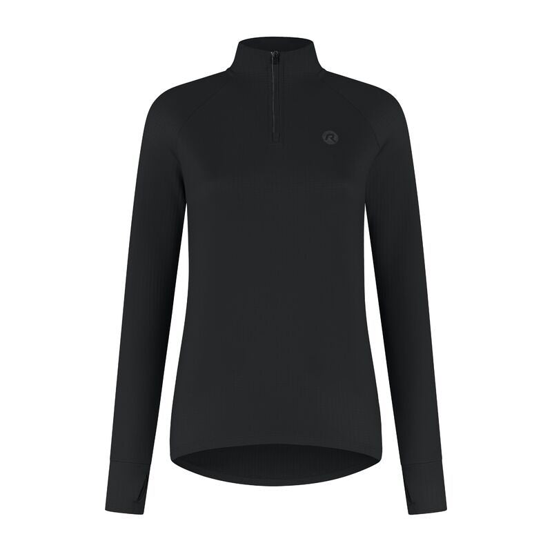 Rogelli ESSENTIAL running sweatshirt black M Rogelli/Bieganie/Woman/Bluzy Your Sports Performance