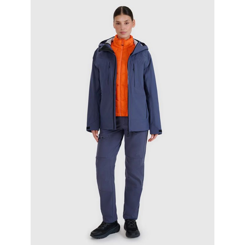 Women's trekking jacket 20000 membrane 4F 4FWSS25TTJAF700-22S *Kategoria tymczasowa Your Sports Performance