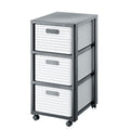 ROTHO Large bookcase with 3 drawers COUNTRY white/anthracite Dla zwierząt/Miski, pojemniki i poidełka (uniwersalne) Your Sports Performance